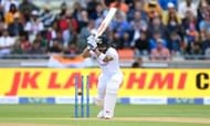 The 34-year-old was bowled for the first time in Tests against England. Pic: Getty Images